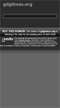 Mobile Screenshot of gdgthess.org